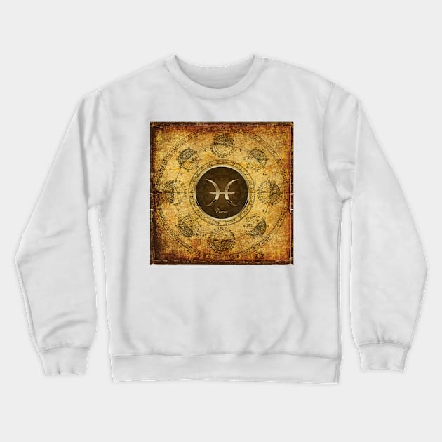 Pisces - Astrology - Zodiac Crewneck Sweatshirt by JimDeFazioPhotography